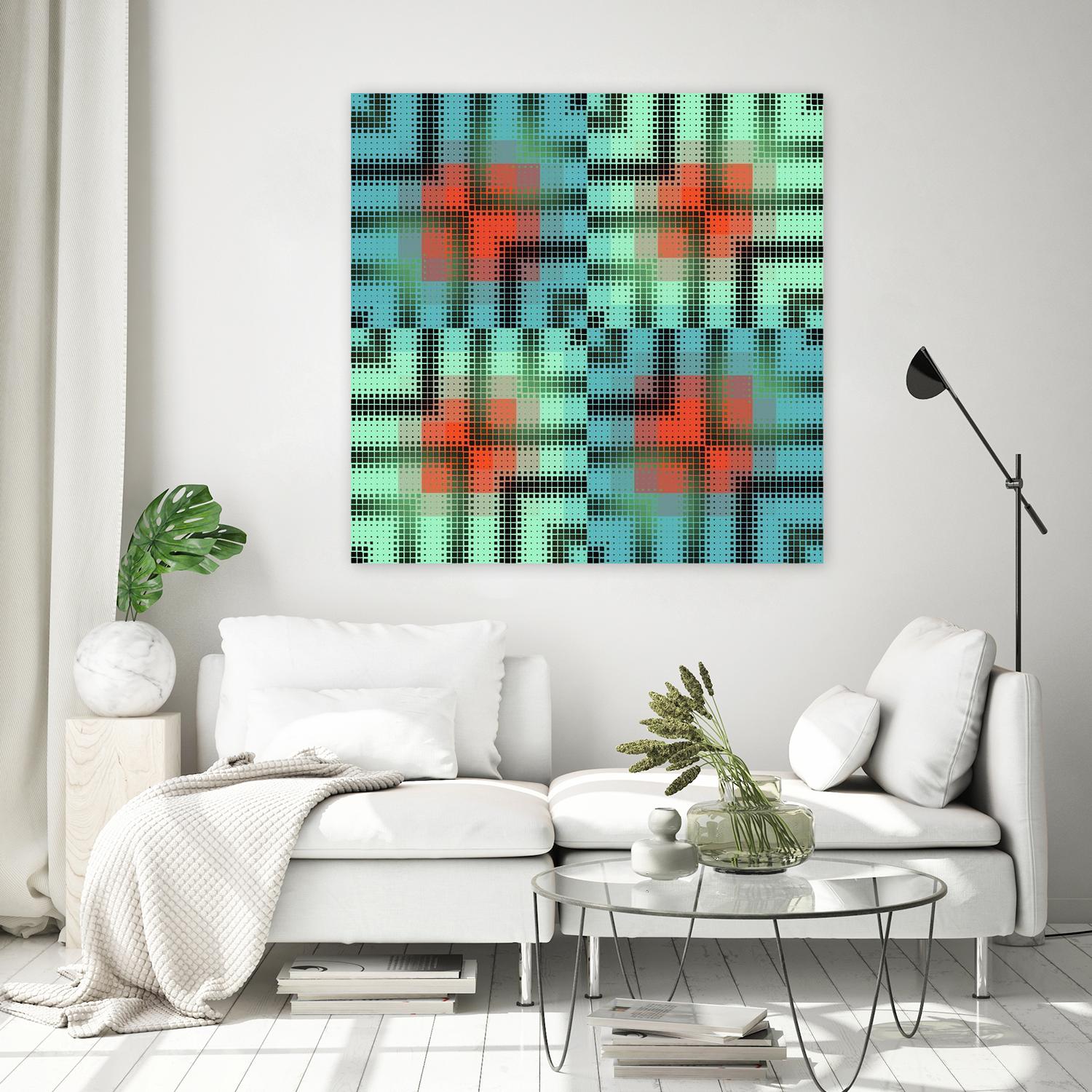 Pi_Dot_Pi_4_2-2_6 by Xosé Salgado on GIANT ART - orange digital hypnotizing