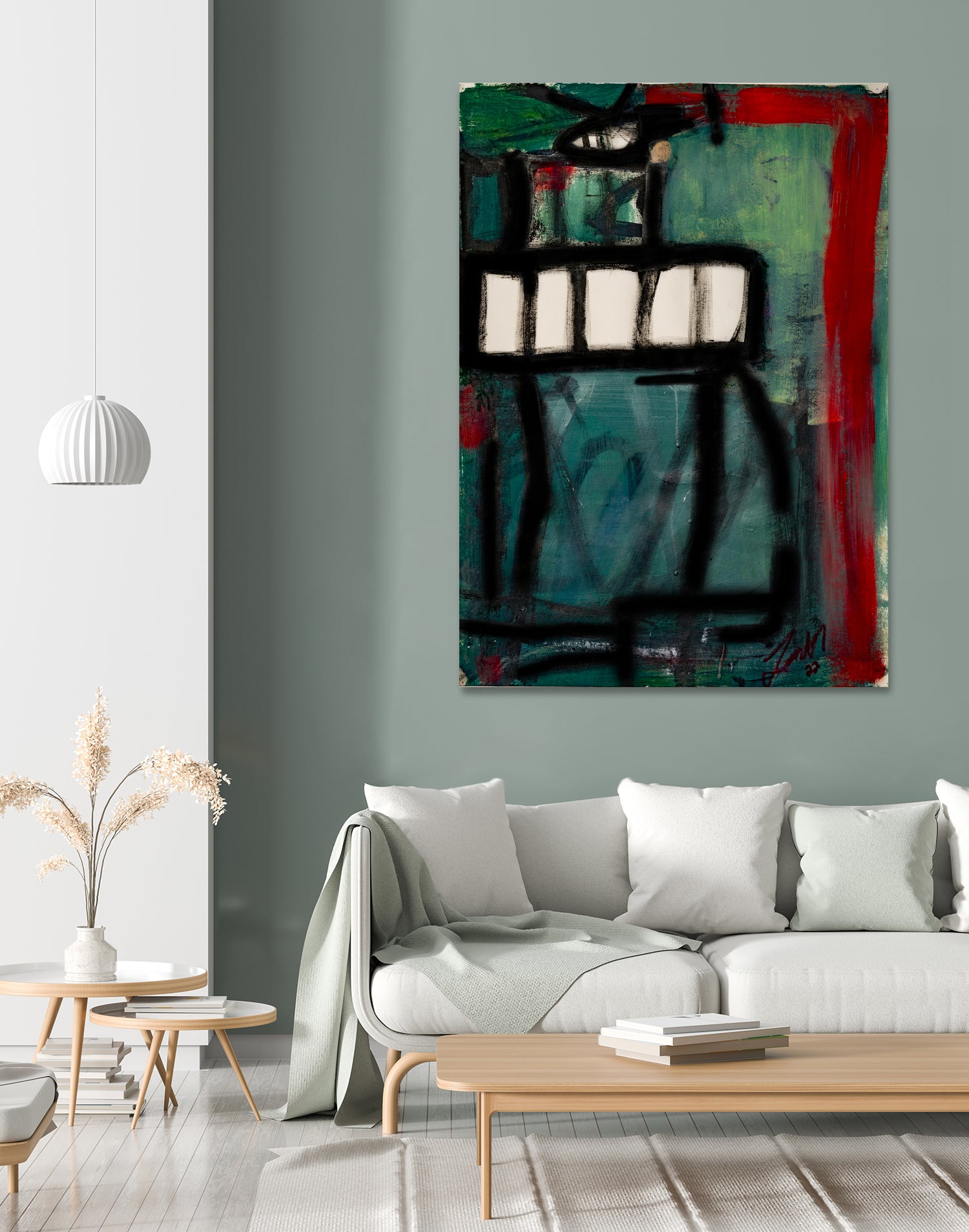 The Helicopter Comes Home No 2 by Janet London on GIANT ART - black abstract