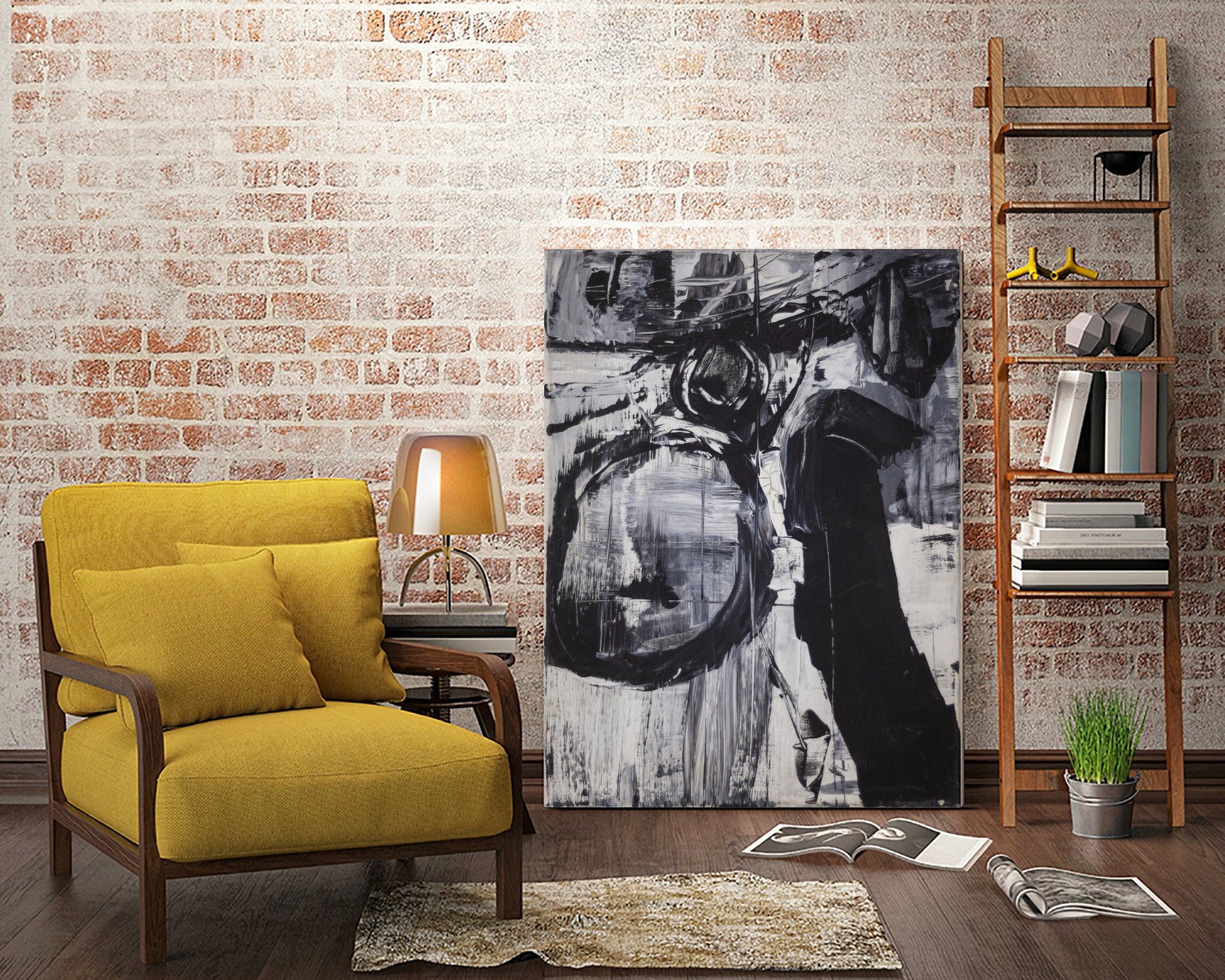 CALL ME by Janet London on GIANT ART -  abstract