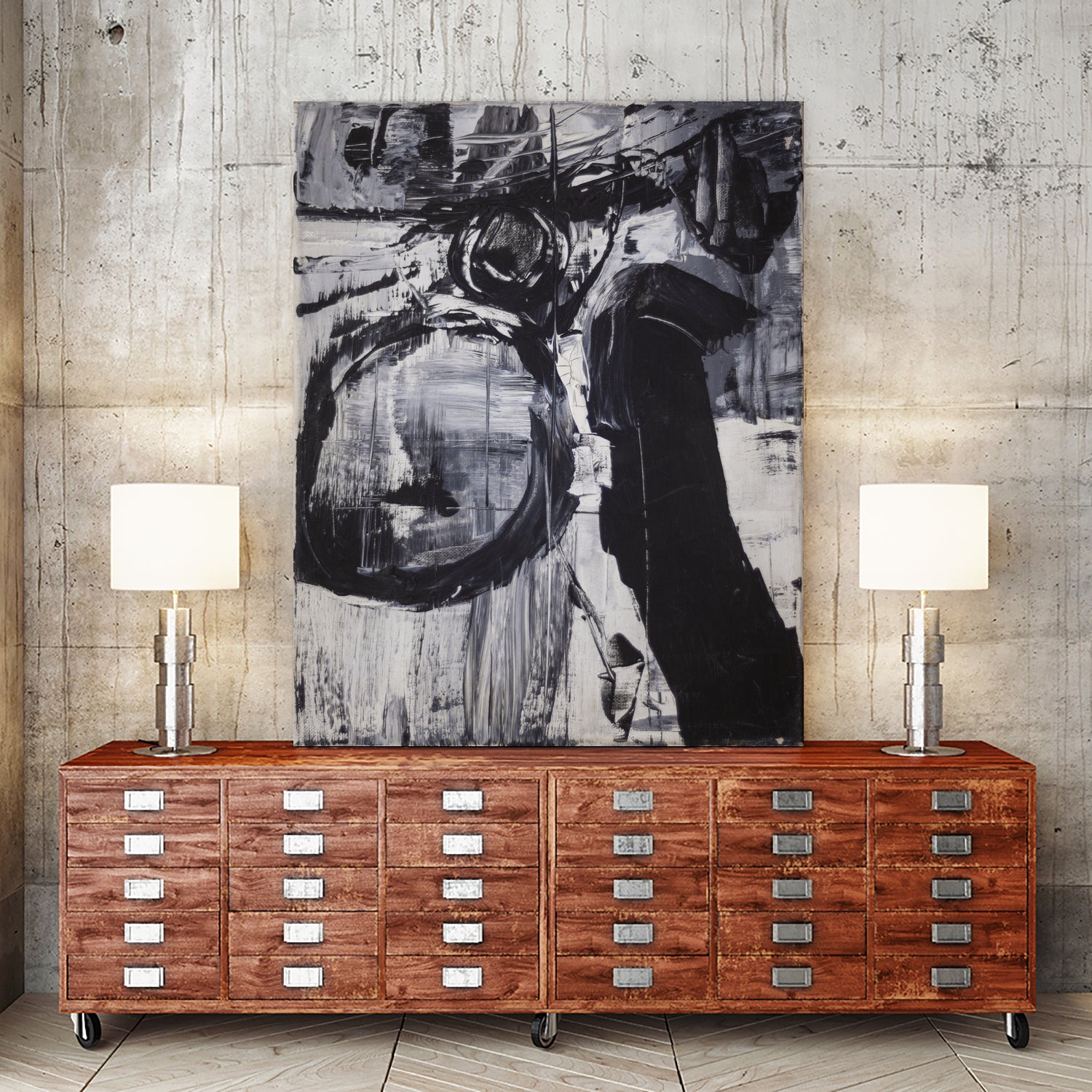 CALL ME by Janet London on GIANT ART -  abstract