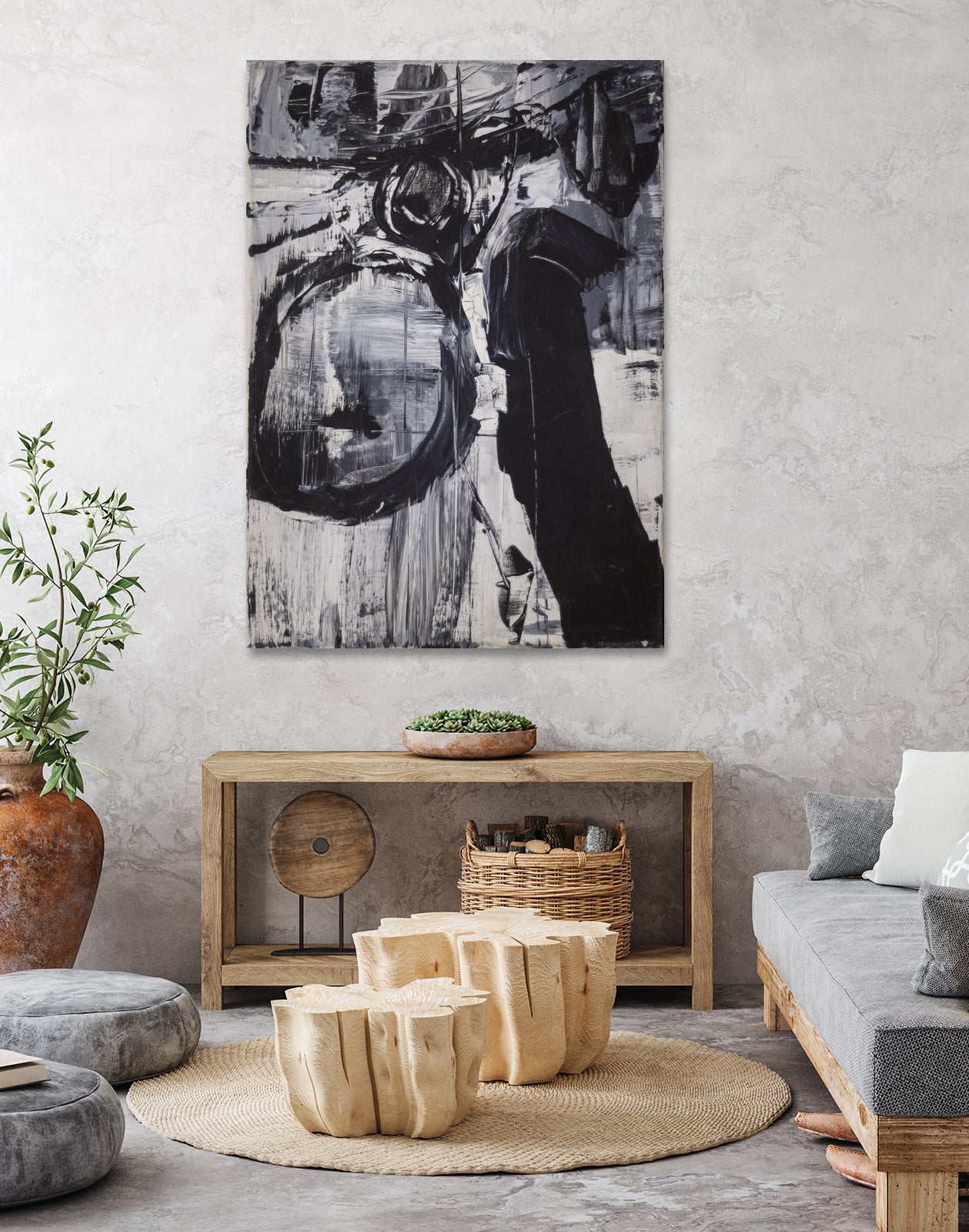 CALL ME by Janet London on GIANT ART -  abstract