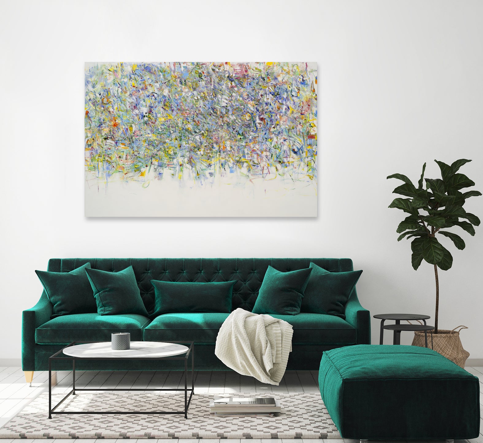 Sweet Living by Diane Lambin  on GIANT ART - abstract