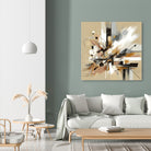 Chaotic Harmony by M Studio on GIANT ART - white