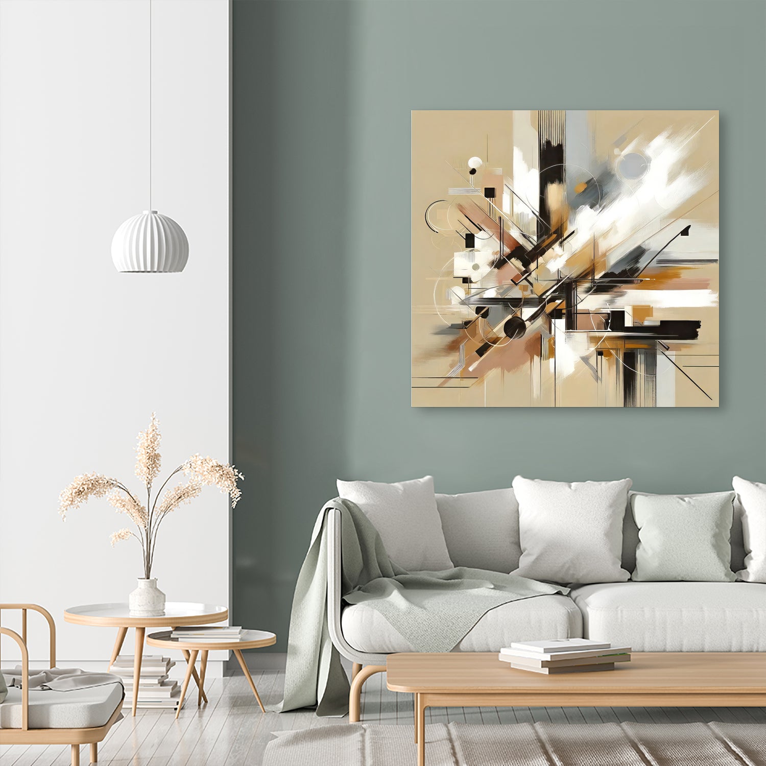 Chaotic Harmony by M Studio on GIANT ART - white