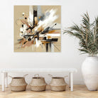 Chaotic Harmony by M Studio on GIANT ART - white