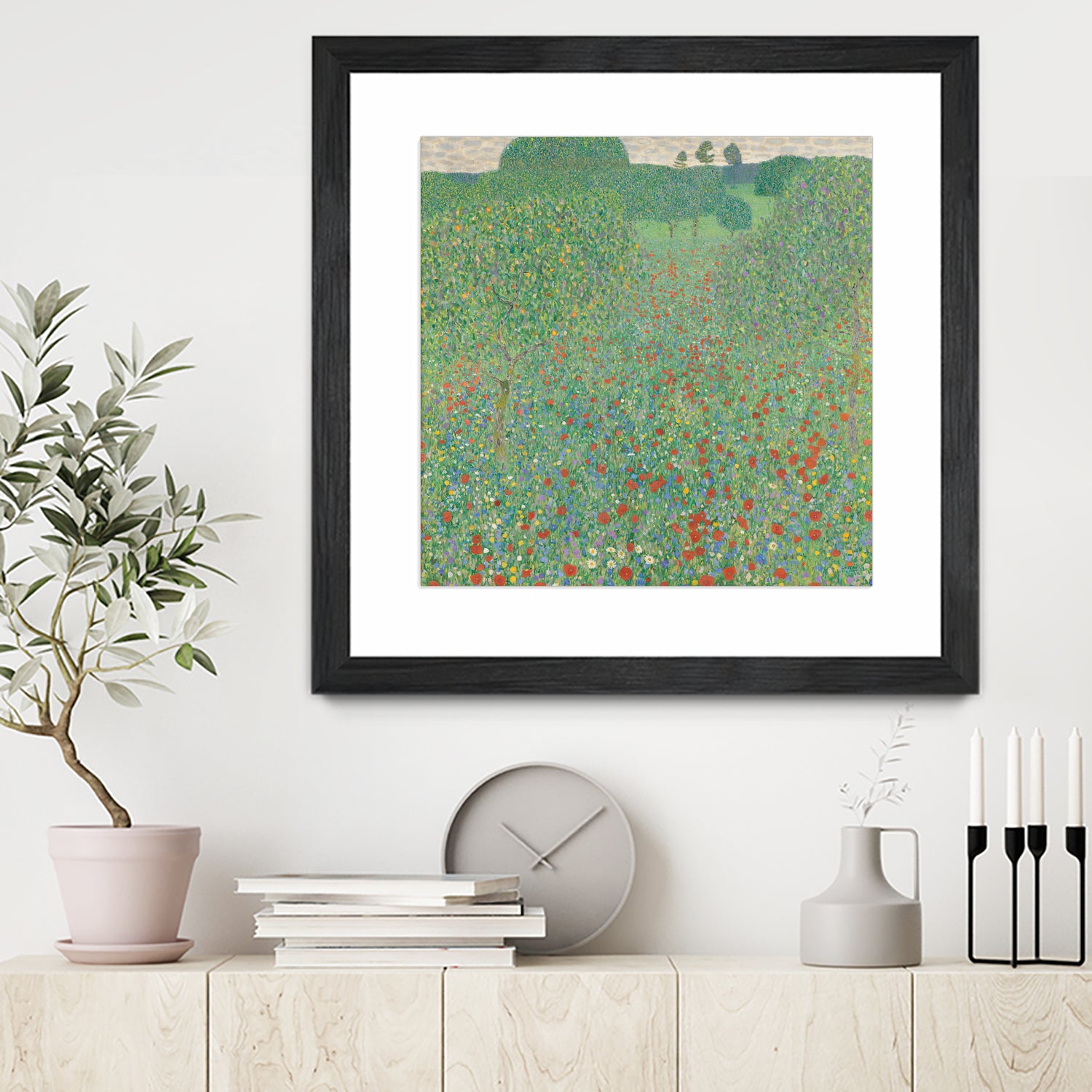 Blühender Mohn by Gustav Klimt on GIANT ART