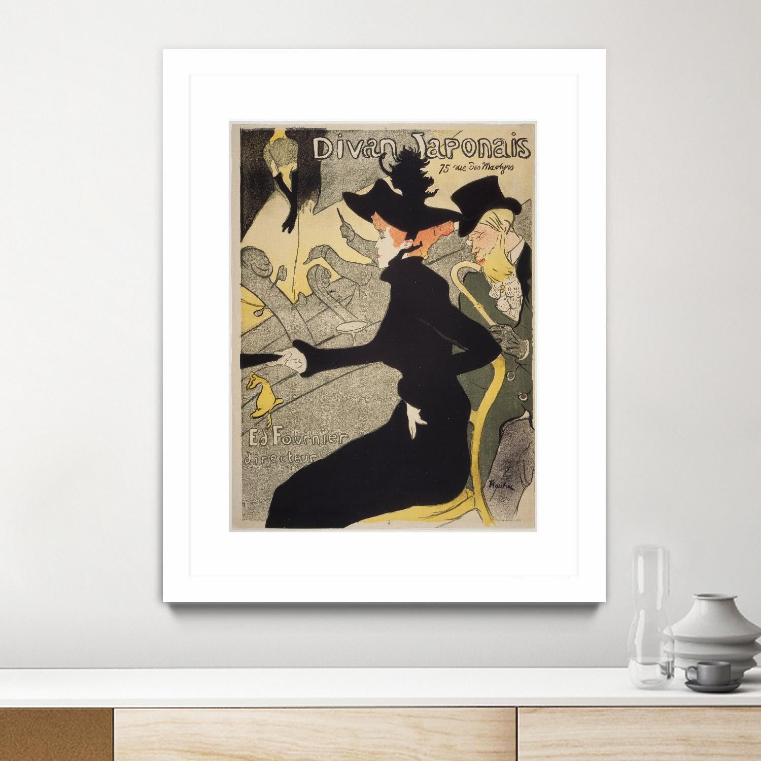 Divan Japonais by Henri de Toulouse Lautrec on GIANT ART