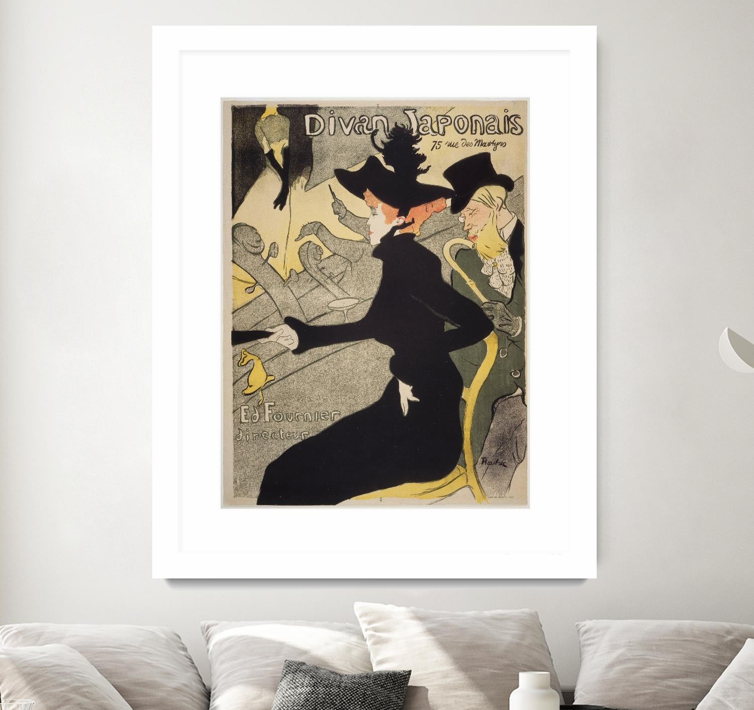 Divan Japonais by Henri de Toulouse Lautrec on GIANT ART