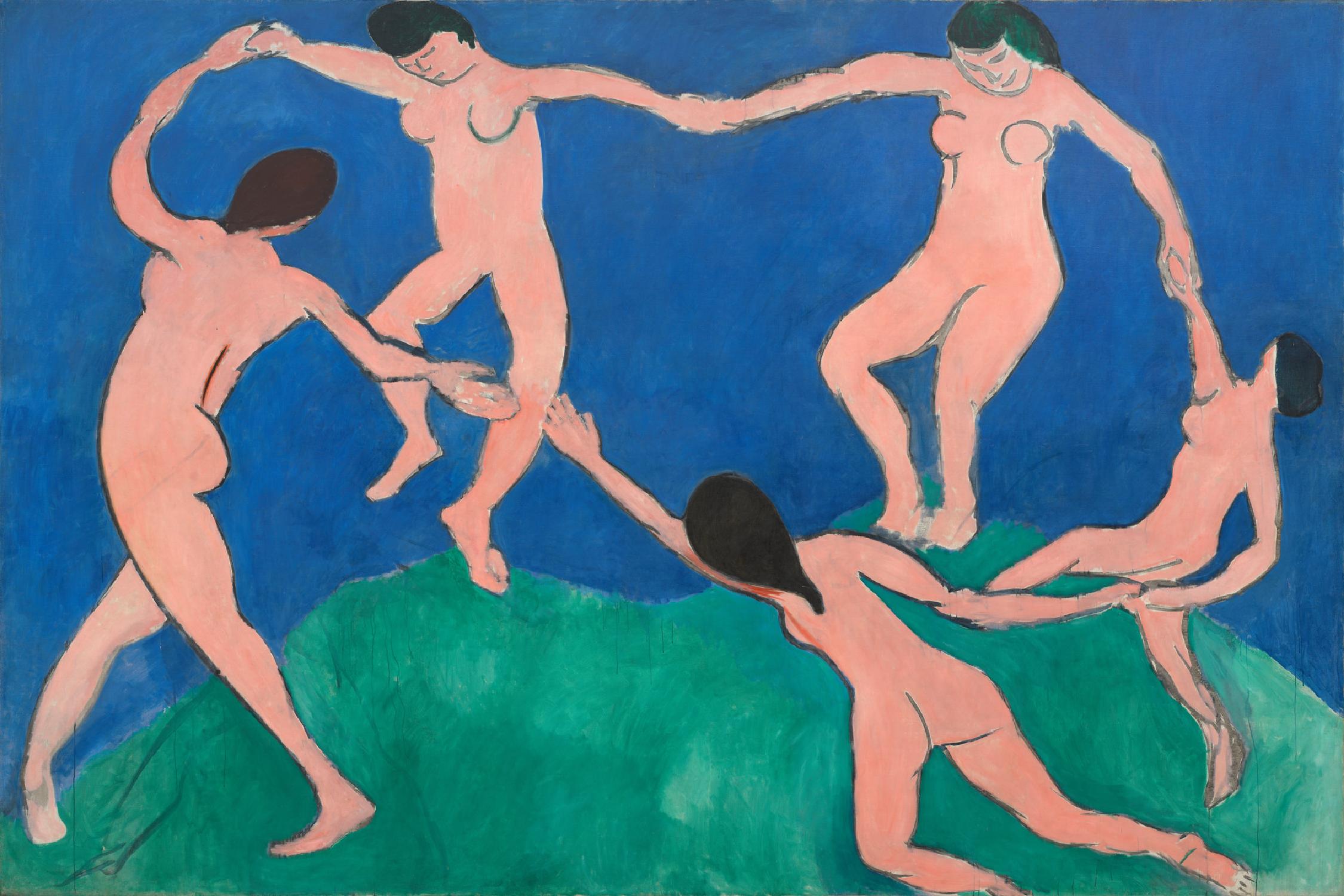 La Danse (I), 1909 by Henri Matisse on GIANT ART - blue museums