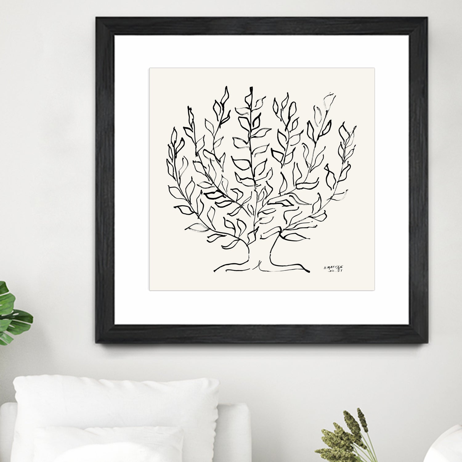 L'arbre Platane by Henri Matisse on GIANT ART - museums