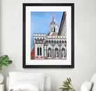 The Duomo of Florence by Matthew Holden Bates on GIANT ART - blue landscape