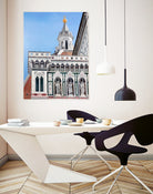 The Duomo of Florence by Matthew Holden Bates on GIANT ART - blue landscape