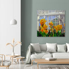 Victorian Greenhouse by Matthew Holden Bates on GIANT ART - white botanical