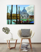 Venezia by Matthew Holden Bates on GIANT ART - blue landscape