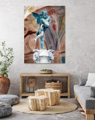 Il Putto by Matthew Holden Bates on GIANT ART - green landscape