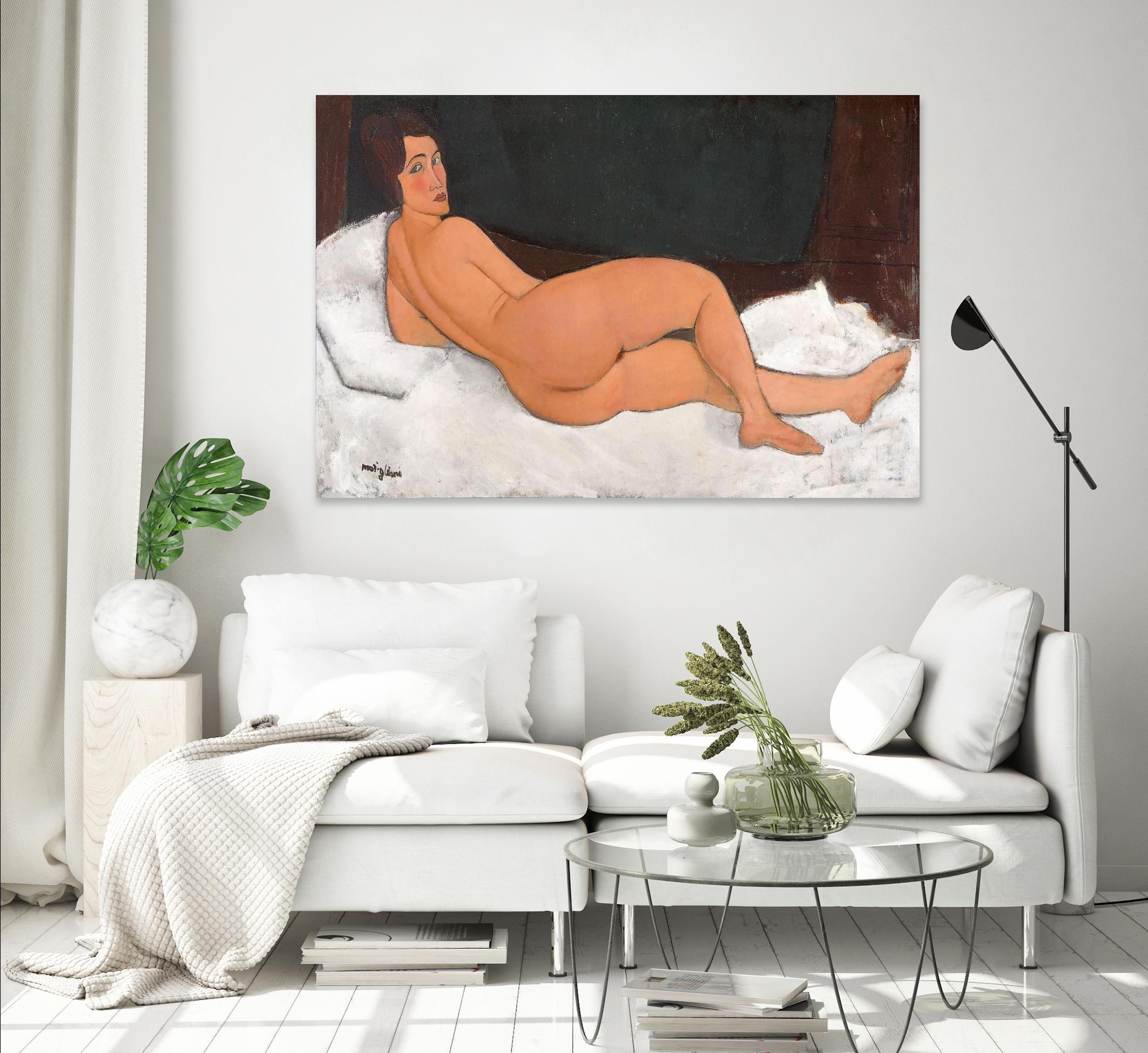 Nu couché (sur le côté gauche), 1917 by Amedeo Modigliani on GIANT ART - museums