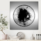 Dissolve by Orestes Grediaga on GIANT ART - black shapes  framed canvas