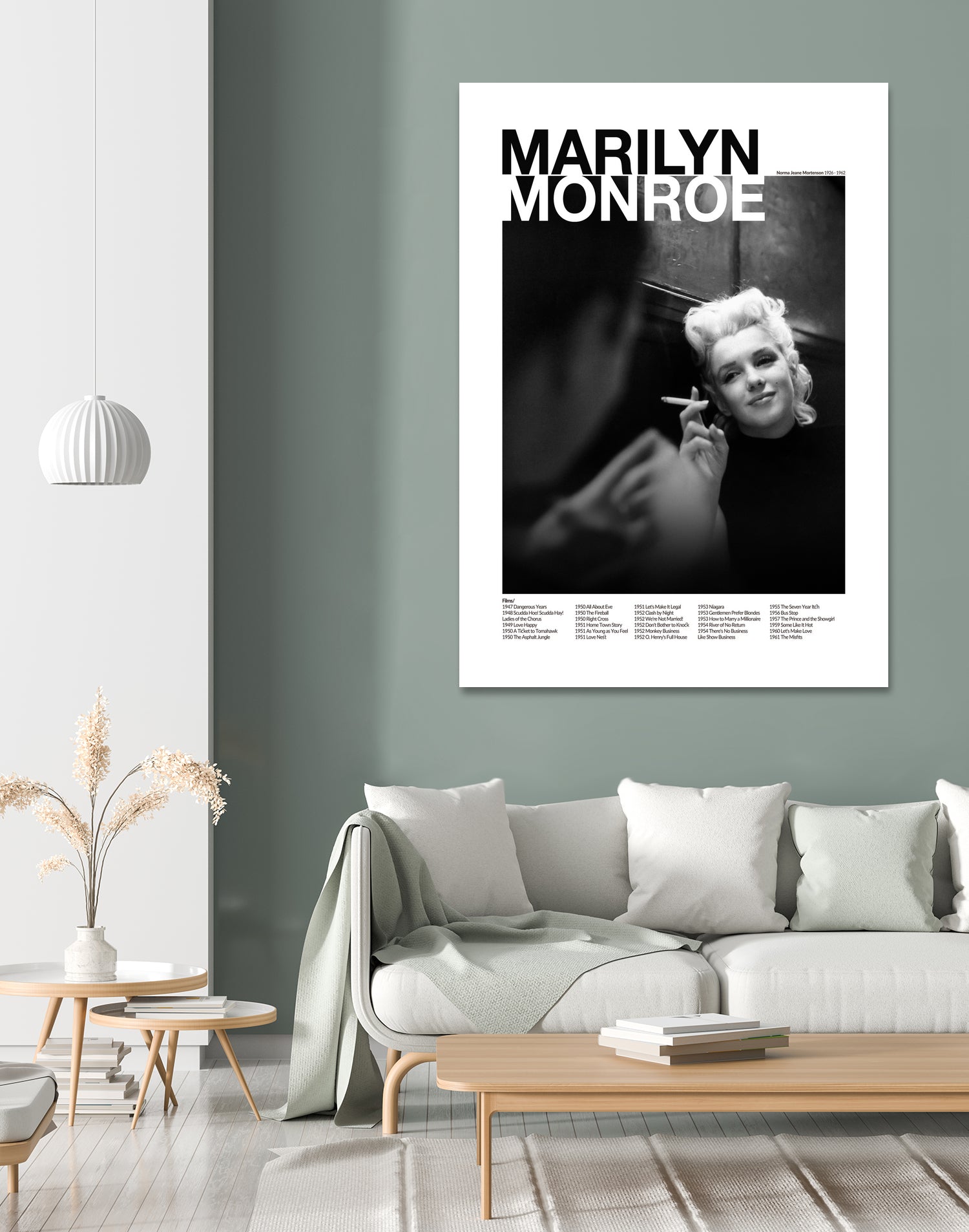 Marilyn Monroe  by M Studio on GIANT ART - black and white photography