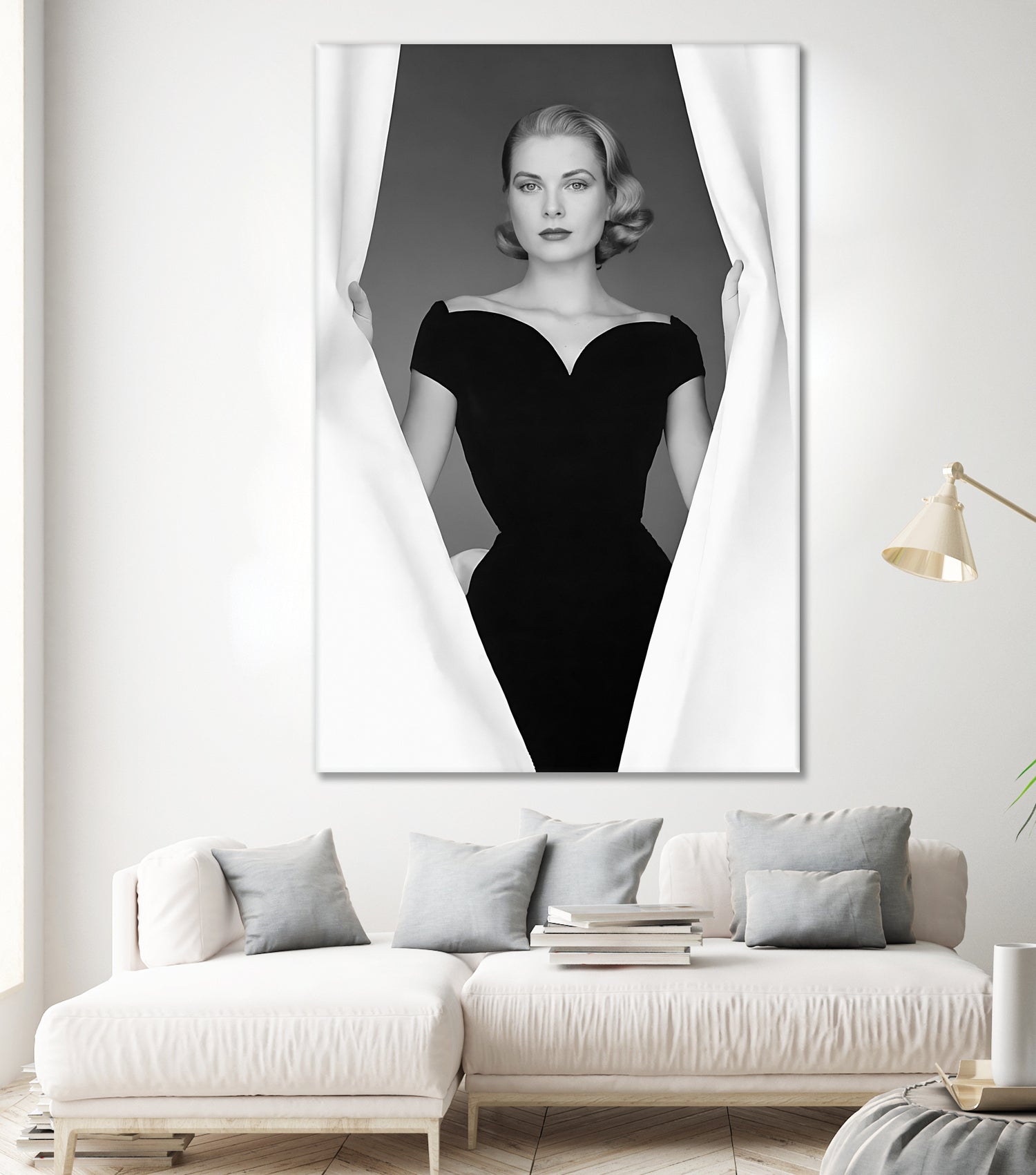 Grace Kelly by M Studio on GIANT ART - black and white photographie actress