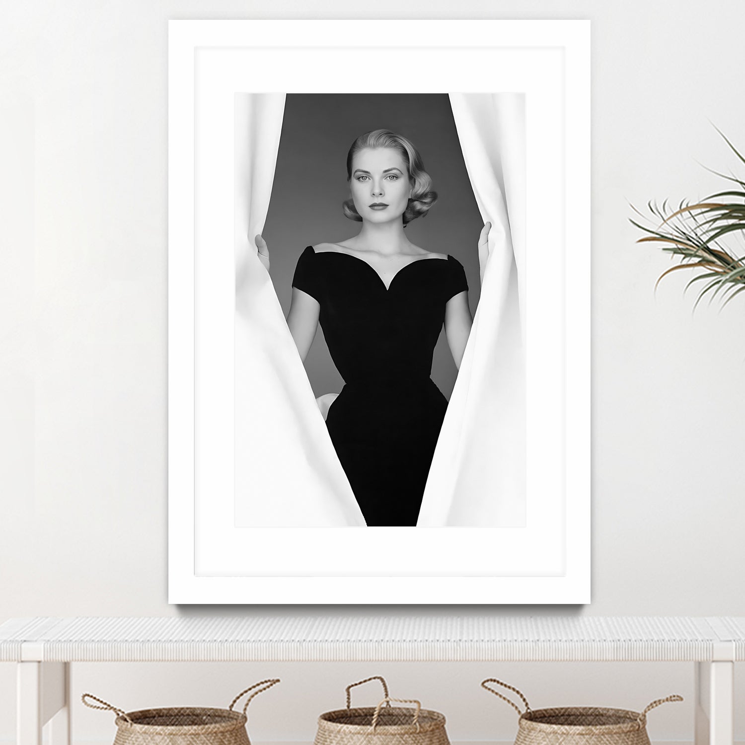 Grace Kelly by M Studio on GIANT ART - black and white photographie actress