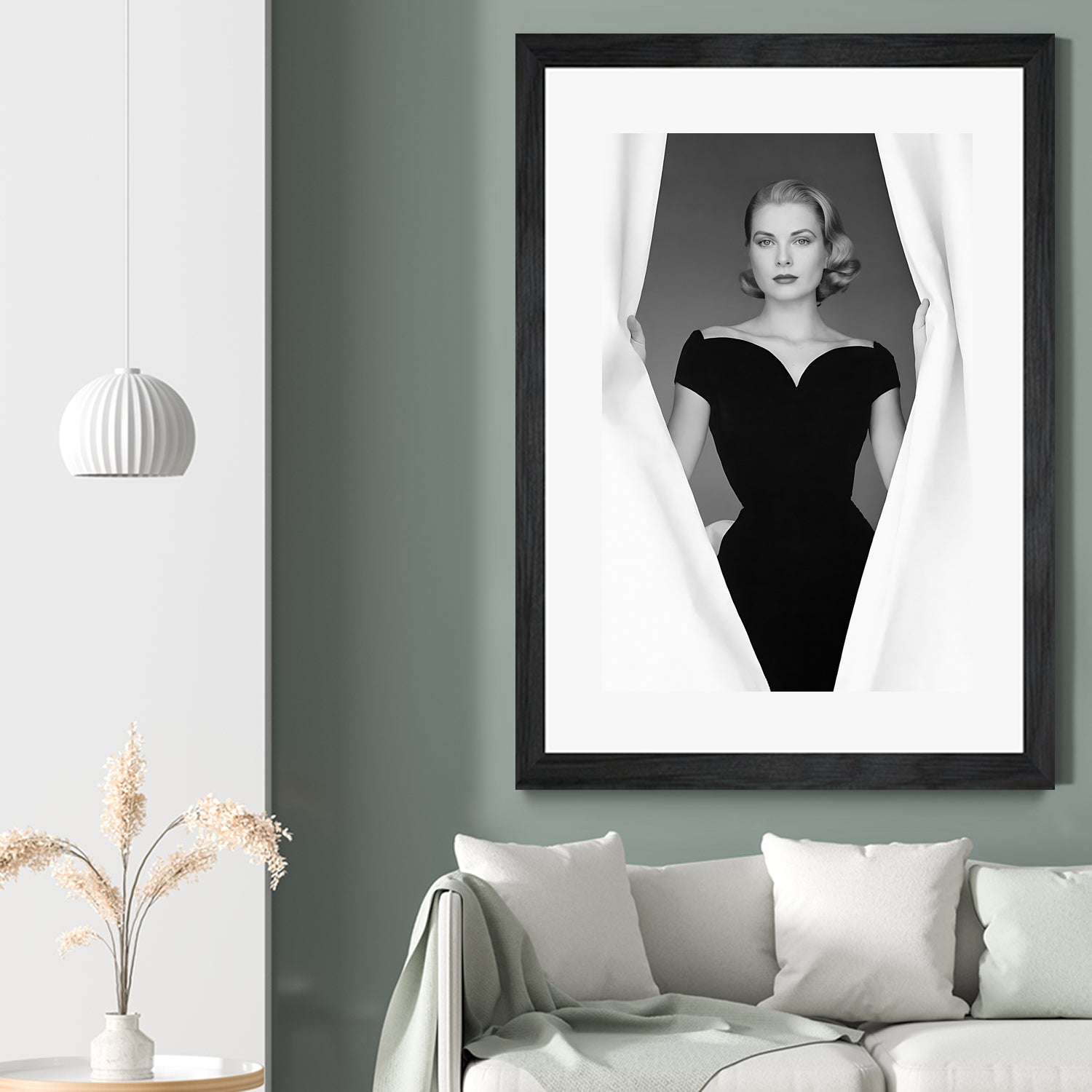 Grace Kelly by M Studio on GIANT ART - black and white photographie actress