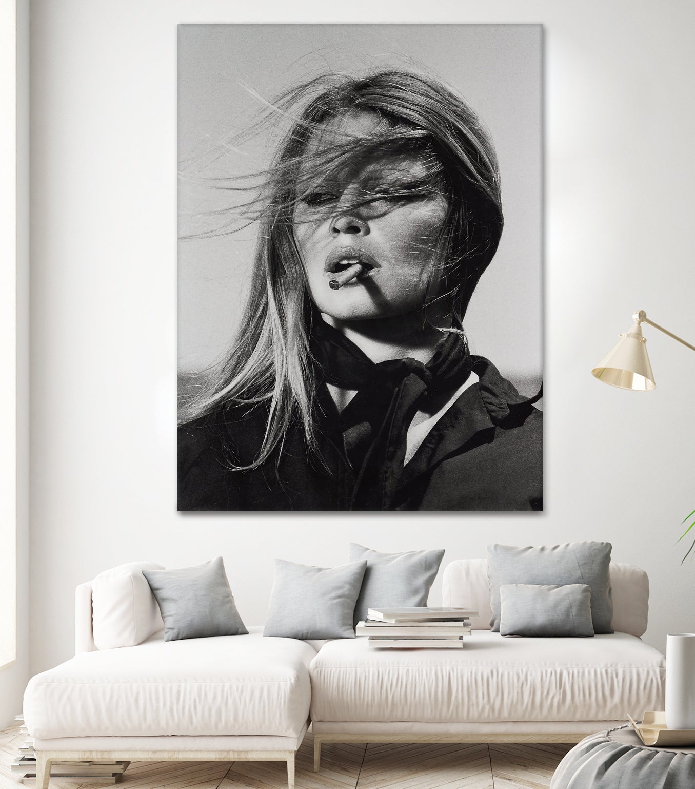 Brigitte Bardot by M Studio on GIANT ART - black and white black and white bardot