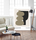 Pottery by M Studio on GIANT ART - pink figurative framed canvas