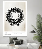 Organic Circle by M Studio on GIANT ART - beige