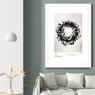 Organic Circle by M Studio on GIANT ART - beige