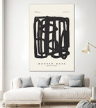 Modern Muse by M Studio on GIANT ART - beige mid century