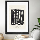 Modern Muse by M Studio on GIANT ART - beige mid century