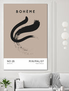 Esprit Bohème by M Studio on GIANT ART - beige minimalist