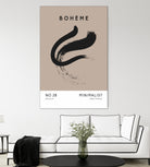 Esprit Bohème by M Studio on GIANT ART - beige minimalist