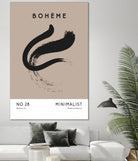 Esprit Bohème by M Studio on GIANT ART - beige minimalist
