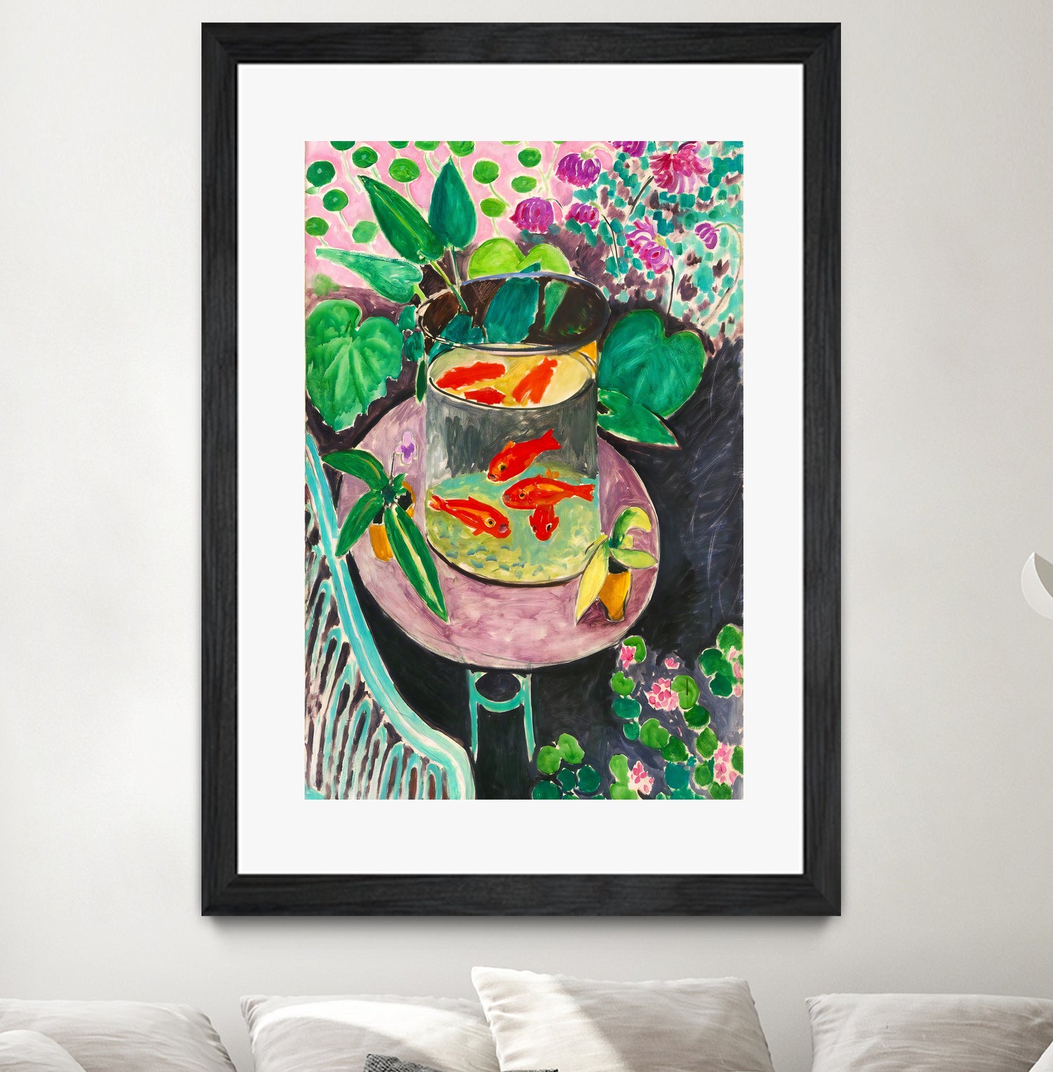 Les poissons rouges by Henri Matisse on GIANT ART - museums museums