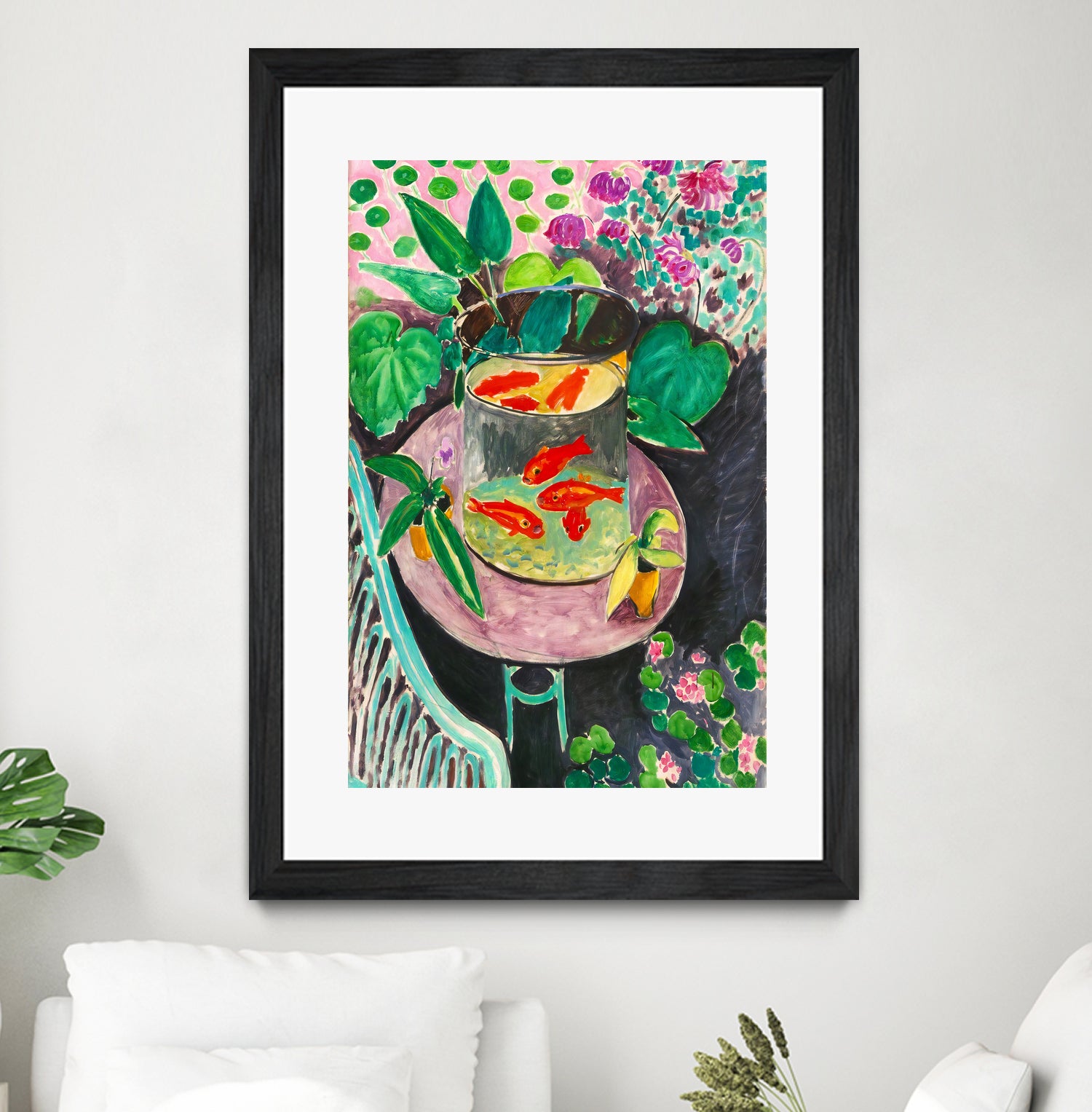 Les poissons rouges by Henri Matisse on GIANT ART - museums museums