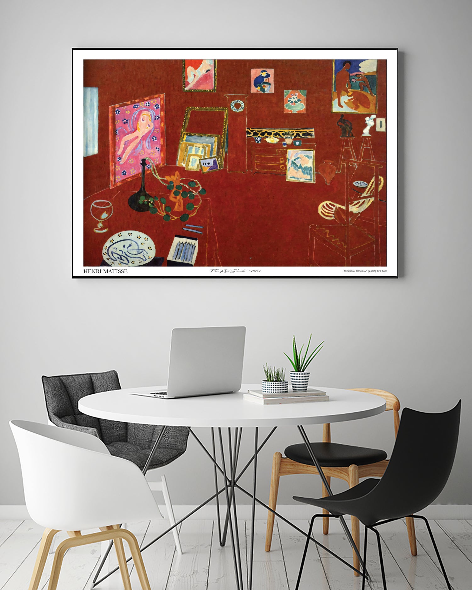 The Red studio by Henri Matisse on GIANT ART - museums
