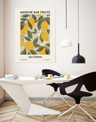 Les agrumes by M Studio on GIANT ART - green illustration lemon