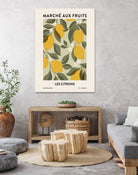 Les agrumes by M Studio on GIANT ART - green illustration lemon
