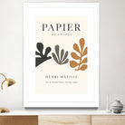 Papier d'automne by M Studio on GIANT ART - beige off cuts