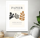 Papier d'automne by M Studio on GIANT ART - beige off cuts
