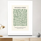 Botanica Verde by M Studio on GIANT ART - green botanical framed canvas