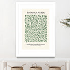 Botanica Verde by M Studio on GIANT ART - green botanical framed canvas
