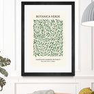 Botanica Verde by M Studio on GIANT ART - green botanical framed canvas