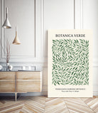 Botanica Verde by M Studio on GIANT ART - green botanical framed canvas