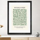 Botanica Verde by M Studio on GIANT ART - green botanical framed canvas