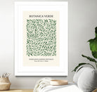 Botanica Verde by M Studio on GIANT ART - green botanical framed canvas
