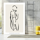 Nude no.2 by M Studio on GIANT ART - beige figurative woman
