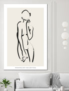 Nude no.2 by M Studio on GIANT ART - beige figurative woman