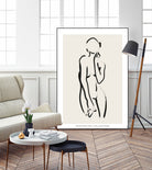 Nude no.2 by M Studio on GIANT ART - beige figurative woman